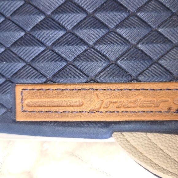 Rider Sandals, Men\'s sz 8, Navy & Tan.